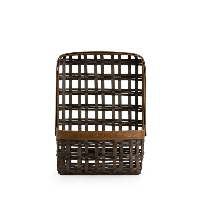 Railway Junction Wall Hanging Basket with Protector - Vintage