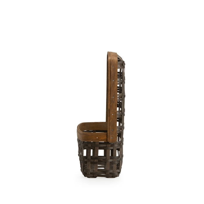 Railway Junction Wall Hanging Basket with Protector - Vintage