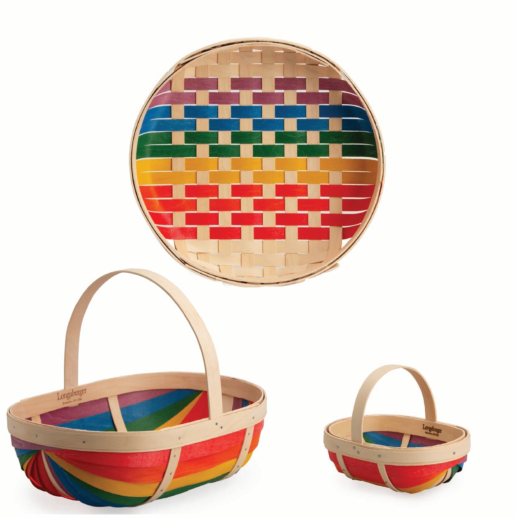 Rainbow 6-piece Collection - Multi — Longaberger