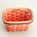Inside of Longaberger x Crayola Small Crayon Basket Set - Scarlet