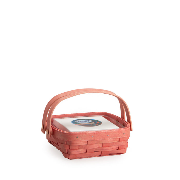 Small Horizon of Hope Cake Basket Set with Protector - Flamingo Pink