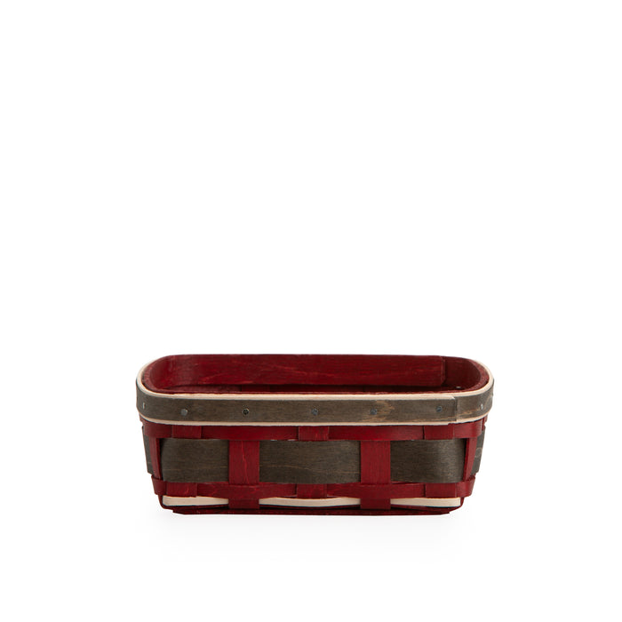 Santa Belly 6-Piece Coaster Basket Set - Elf Coasters