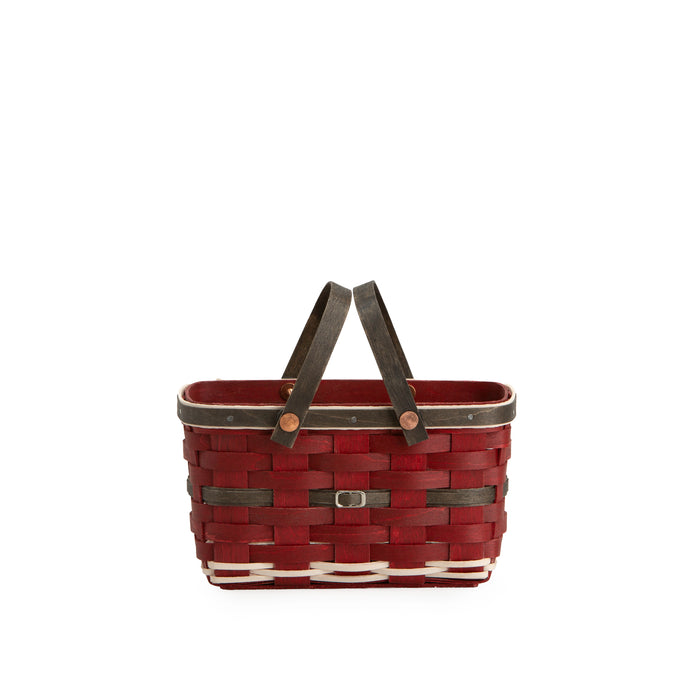 Santa Belly Small Career Tote Basket with Protector