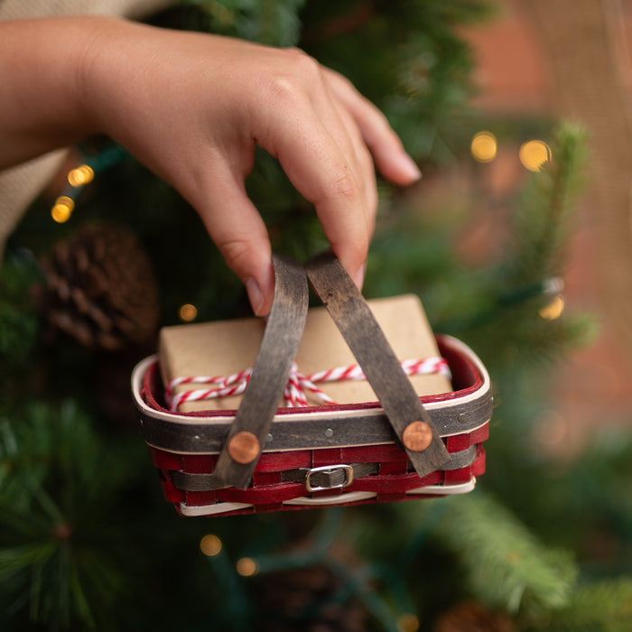Santa Belly Miniature Gathering Basket