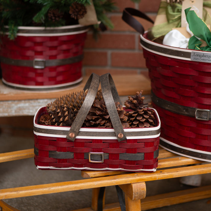 Santa Belly Sort & Store Basket with Protector