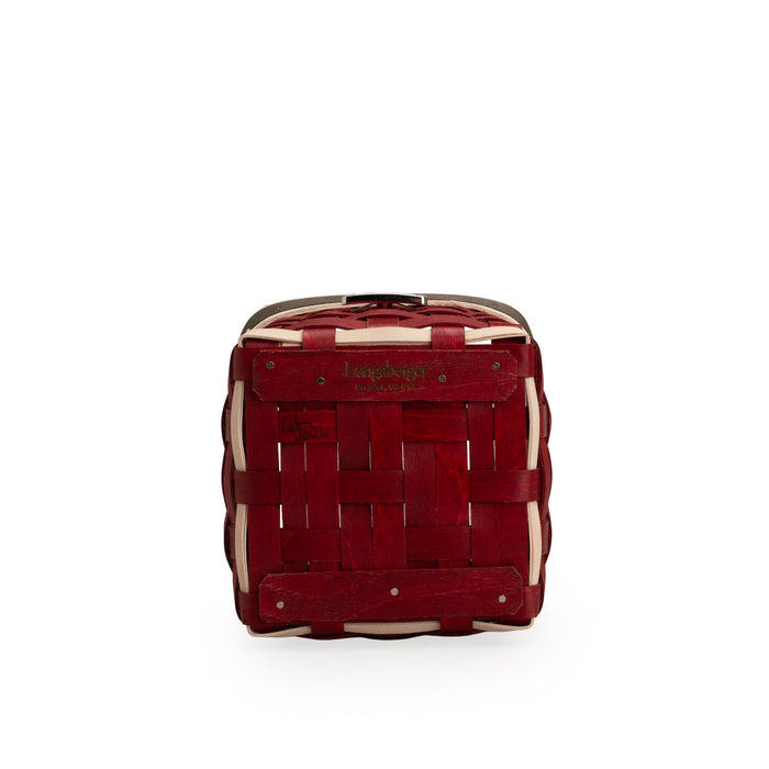 Santa Belly Angled Mantle Basket with Protector