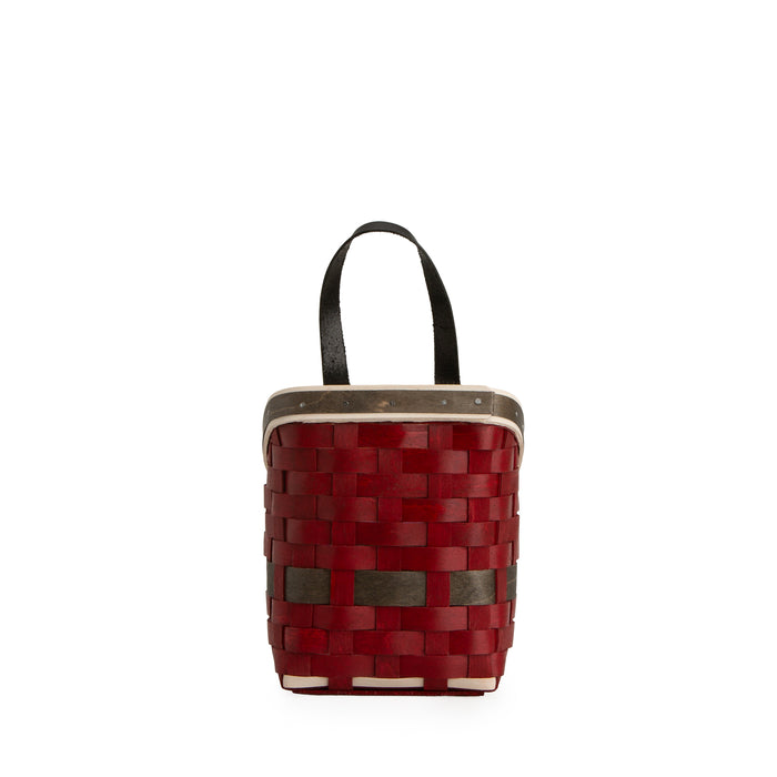 Santa Belly Angled Mantle Basket with Protector