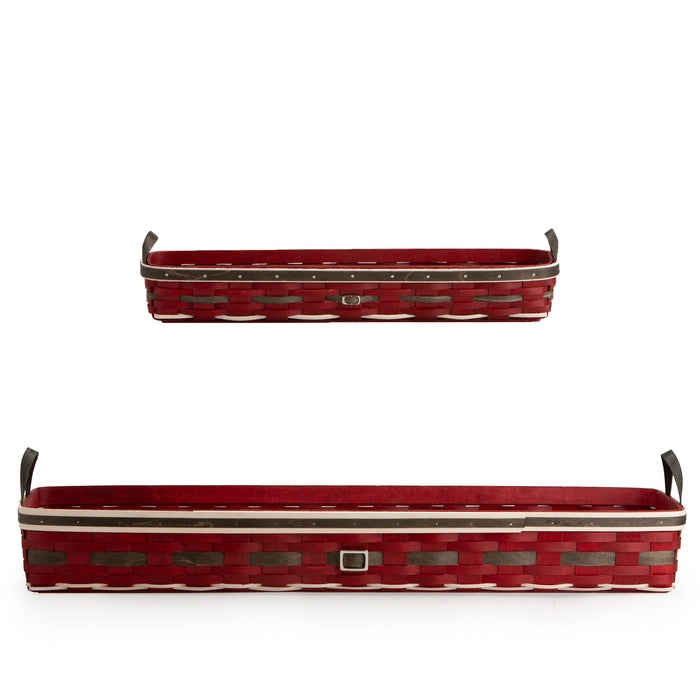 Santa Belly 5-Piece Centerpiece Basket Set