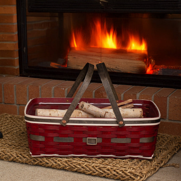 Santa Belly Large Gathering Basket with Protector