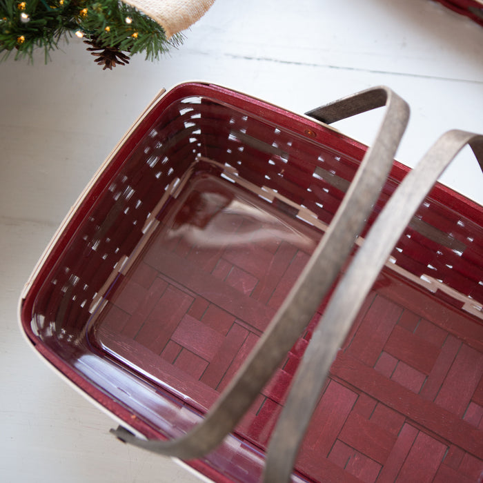 Santa Belly Large Gathering Basket with Protector