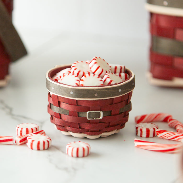 Santa Belly Miniature Corn Basket with Protector