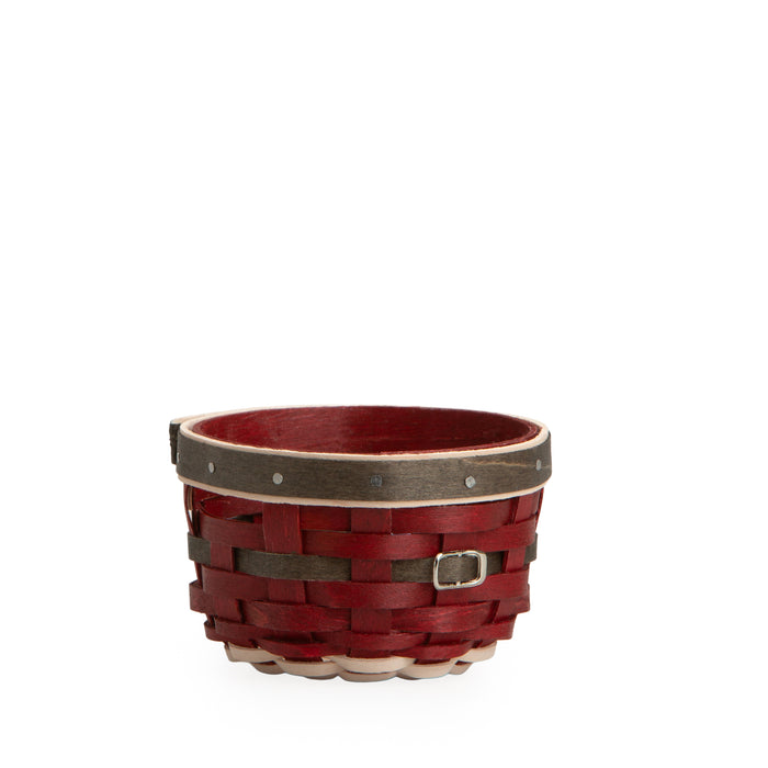 Santa Belly Miniature Corn Basket with Protector