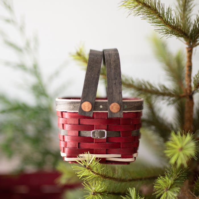 Santa Belly Miniature Provision Basket with Protector