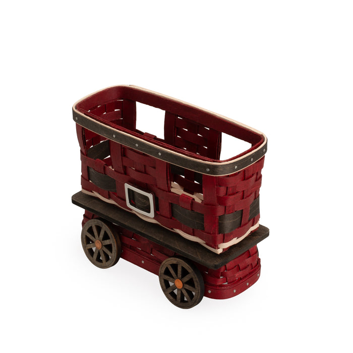 Santa Belly Passenger Car Woven Decor with Protector