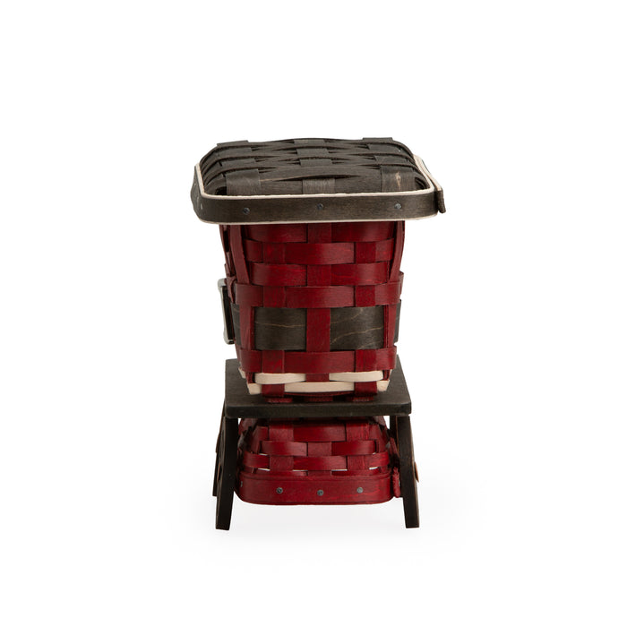 Santa Belly Passenger Car Woven Decor with Protector
