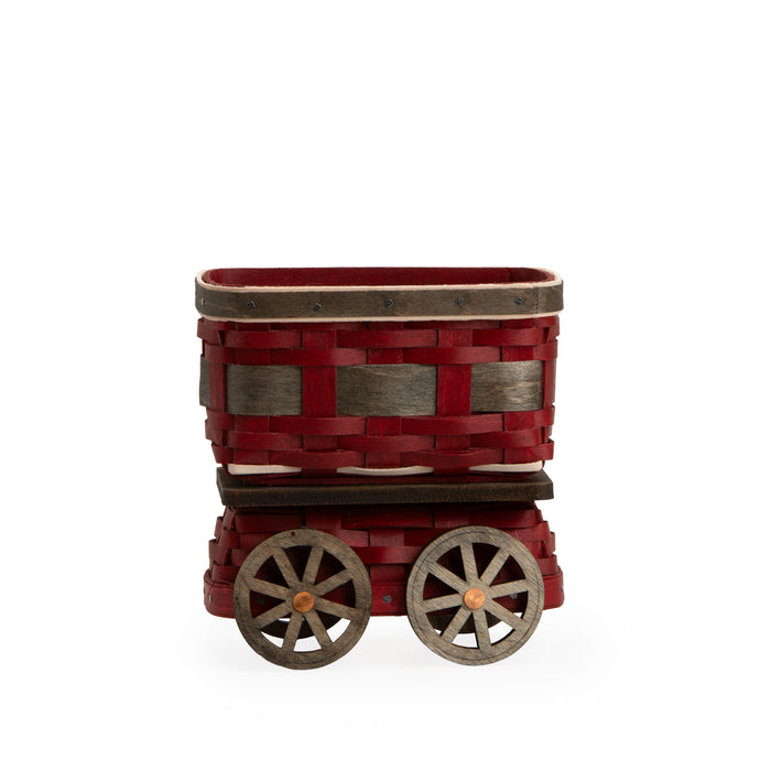 Santa Belly Tender Car Woven Decor with Protector