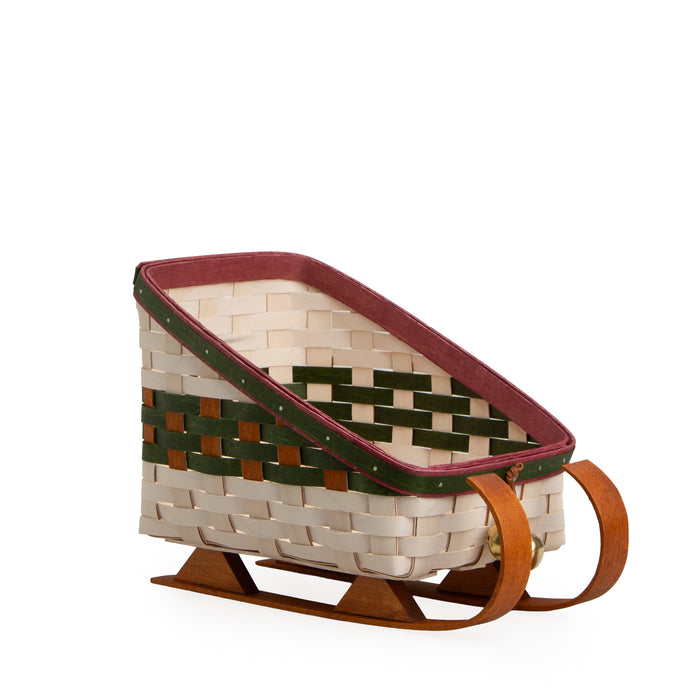 Sleigh Bells Medium Sleigh Basket with Protector