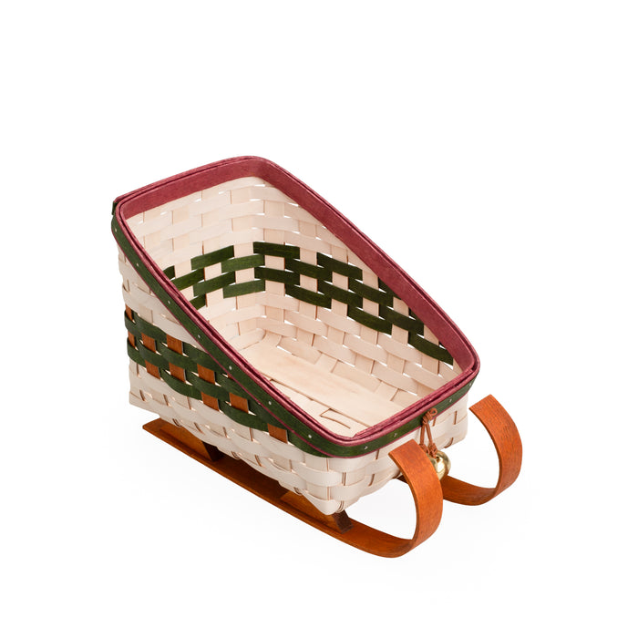 Sleigh Bells Medium Sleigh Basket with Protector
