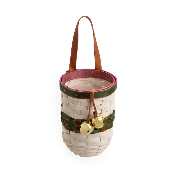 Sleigh Bells Medium Gatehouse Basket with Protector