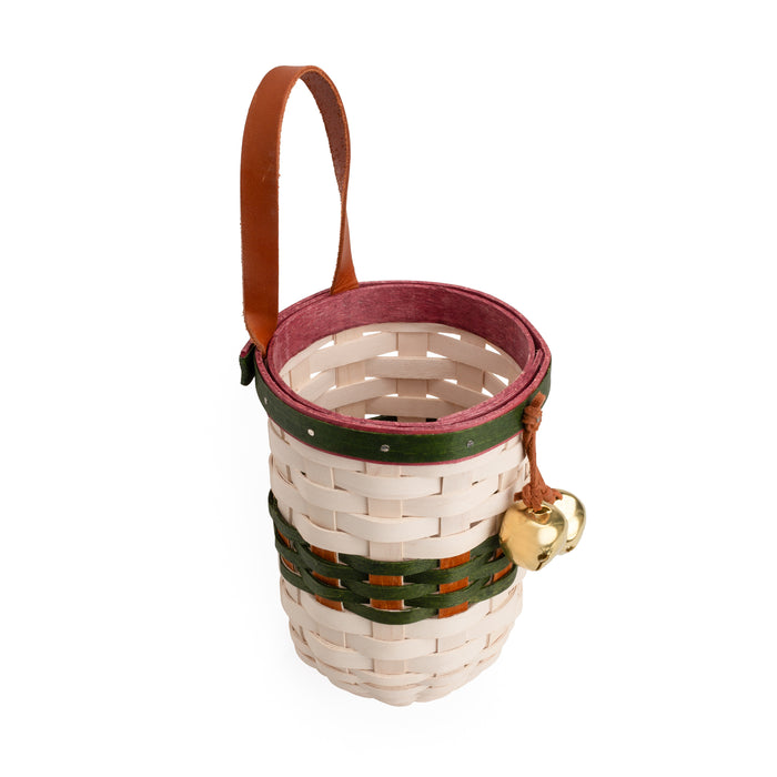 Sleigh Bells Medium Gatehouse Basket with Protector