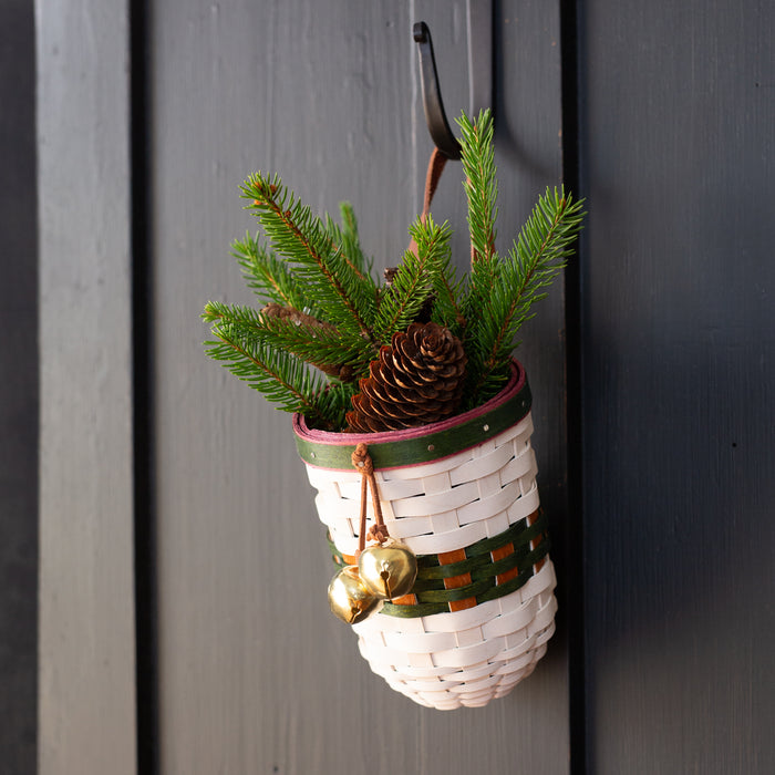 Sleigh Bells Medium Gatehouse Basket with Protector