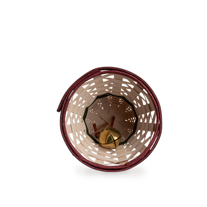 Sleigh Bells Miniature Bell Woven Decor Duo