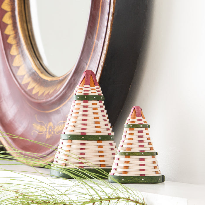 Winter Wonderland Small Tree Woven Decor