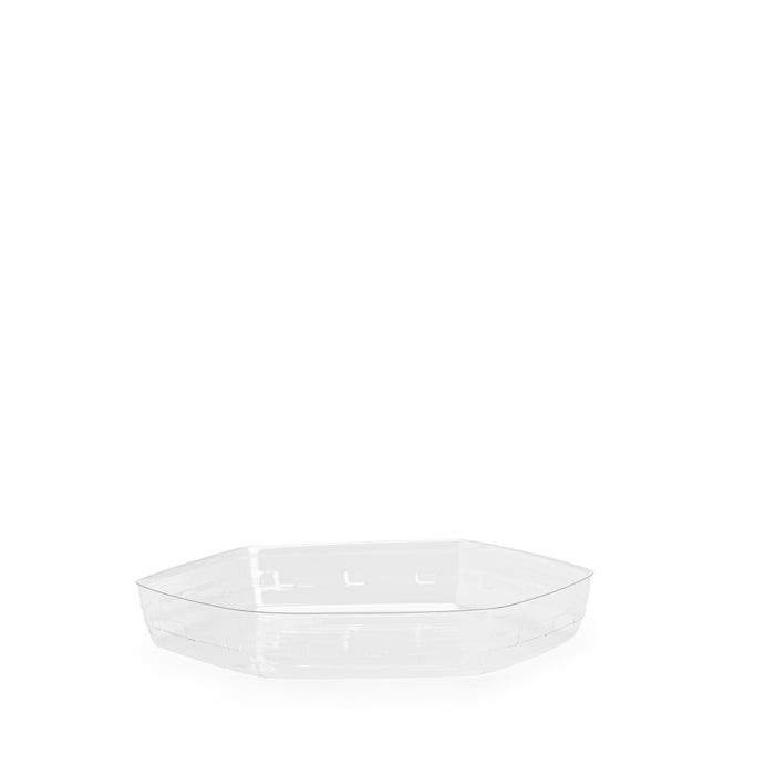 New Year's Eve Small Hexagon Tray with Protector - Aluminum