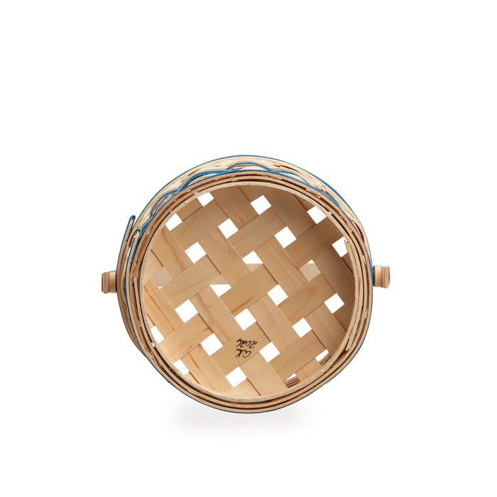 Spring Small Planter Basket with Protector - Blueberry