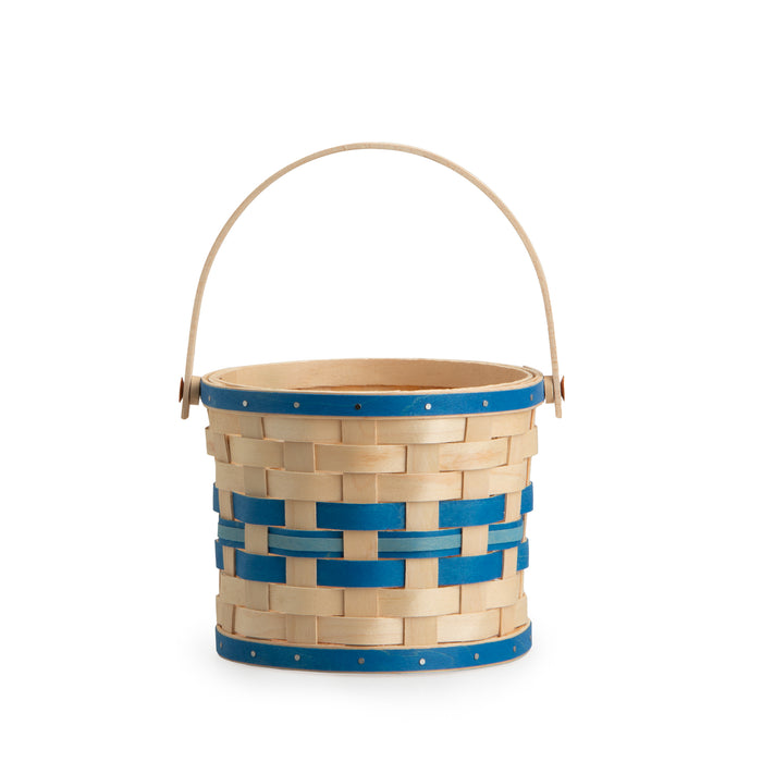 Spring Small Planter Basket with Protector - Blueberry