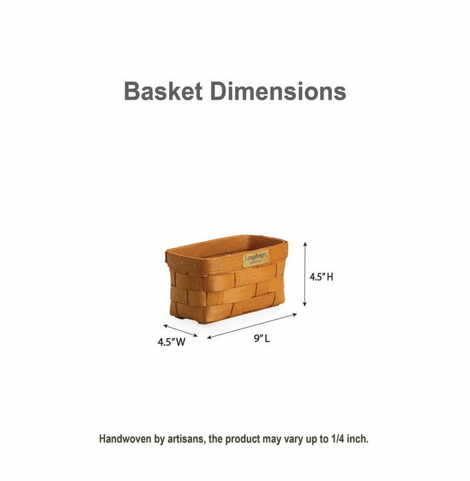 Collector's Essentials Small Rectangle Basket with Protector