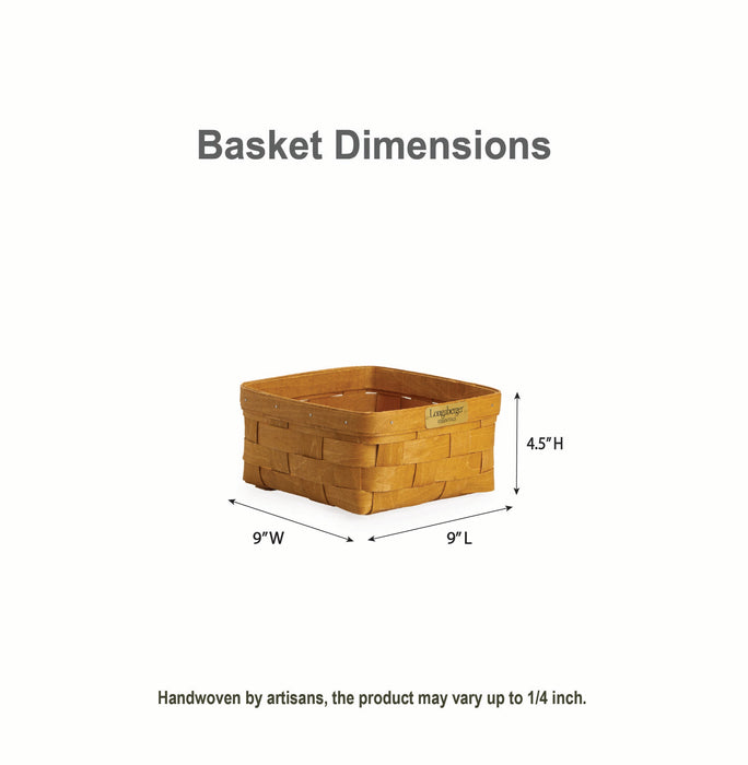 Collector's Essentials Small Square Basket with Protector