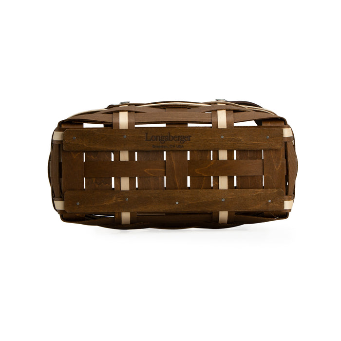 Everyday Medium Tote Basket with Protector - Vintage