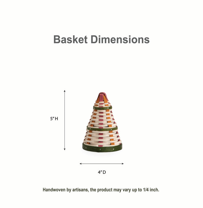 Winter Wonderland Small Tree Woven Decor