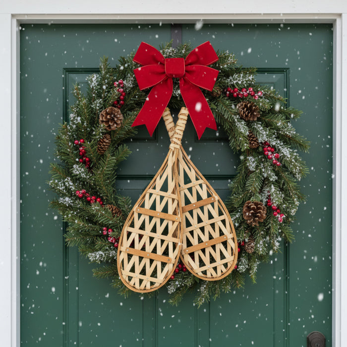 Nordic Frost Snowshoes Decor