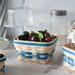 Spring Large Berry Basket with Protector - Blueberry-Basket Set-Woven Maple Basket-Longaberger
