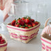 Spring Large Berry Basket with Protector - Raspberry-Basket Set-Woven Maple Basket-Longaberger