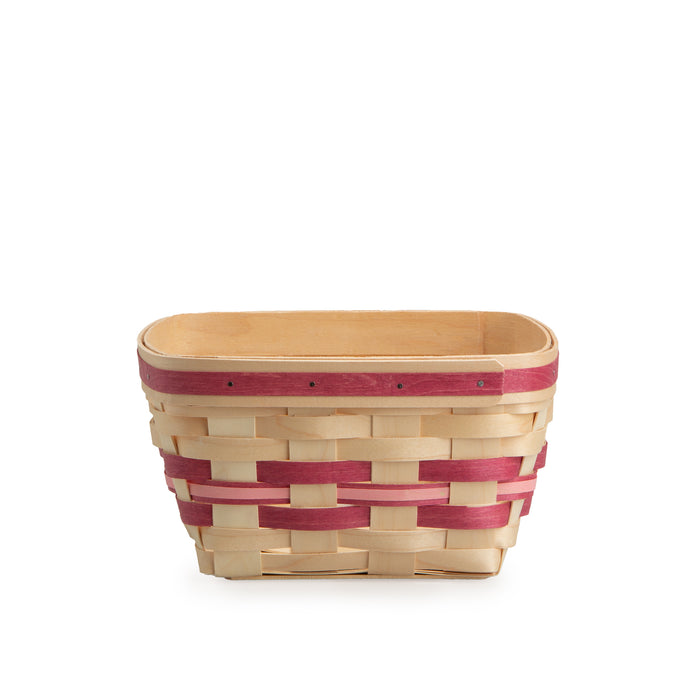 Spring Large Berry Basket with Protector - Raspberry-Basket Set-Woven Maple Basket-Longaberger