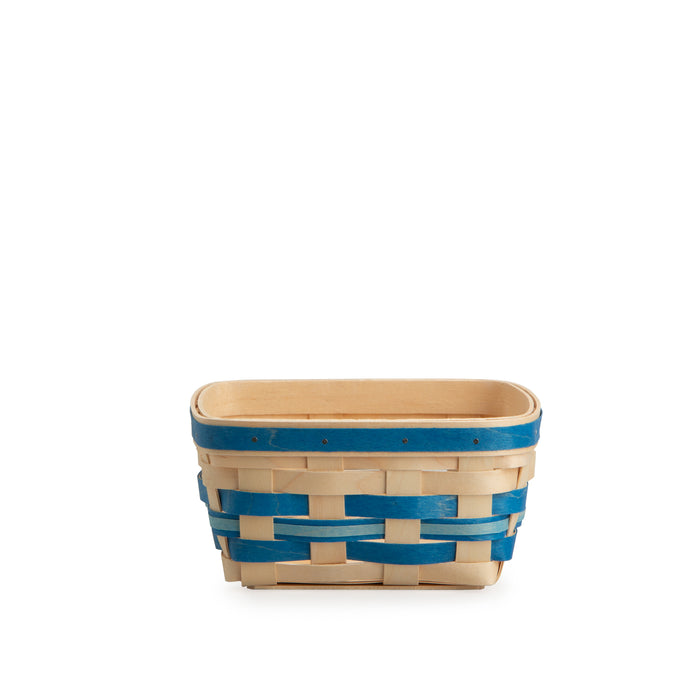 Spring Medium Berry Basket with Protector - Blueberry-Basket Set-Woven Maple Basket-Longaberger