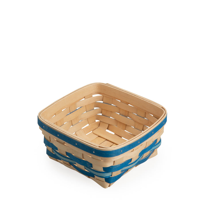 Spring Medium Berry Basket with Protector - Blueberry-Basket Set-Woven Maple Basket-Longaberger