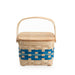 Spring Provision Picnic Basket with Lid and Protectors - Blueberry-Basket Set-Woven Maple Basket-Longaberger