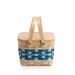Spring Provision Picnic Basket with Lid and Protectors - Blueberry-Basket Set-Woven Maple Basket-Longaberger