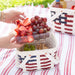 Spring Provision Picnic Basket with Lid and Protectors - Blueberry-Basket Set-Woven Maple Basket-Longaberger
