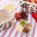 Spring Provision Picnic Basket with Lid and Protectors - Blueberry-Basket Set-Woven Maple Basket-Longaberger