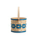 Spring Small Planter Basket with Protector - Blueberry-Basket Set-Woven Maple Basket-Longaberger