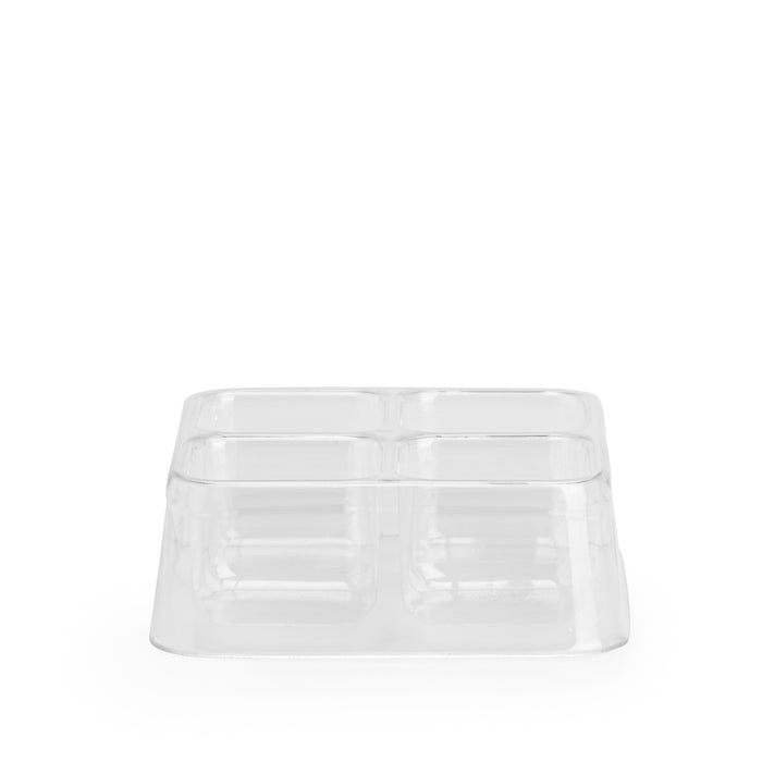 Mackinac Provision Picnic Basket with Lid and Protectors - Warm Cinnamon