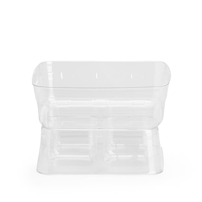 Mackinac Provision Picnic Basket with Lid and Protectors - Warm Cinnamon