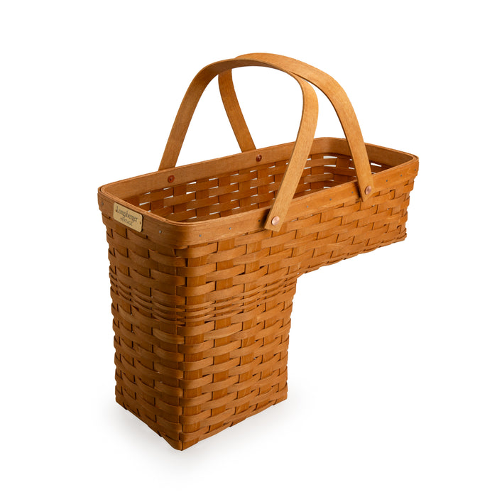 Collector's Heritage Stair Basket with Protector - Warm Brown