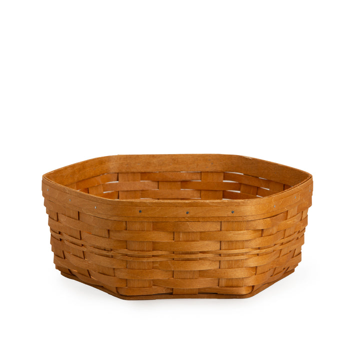 Thanksgiving Large Generations Basket with Protector - Warm Brown