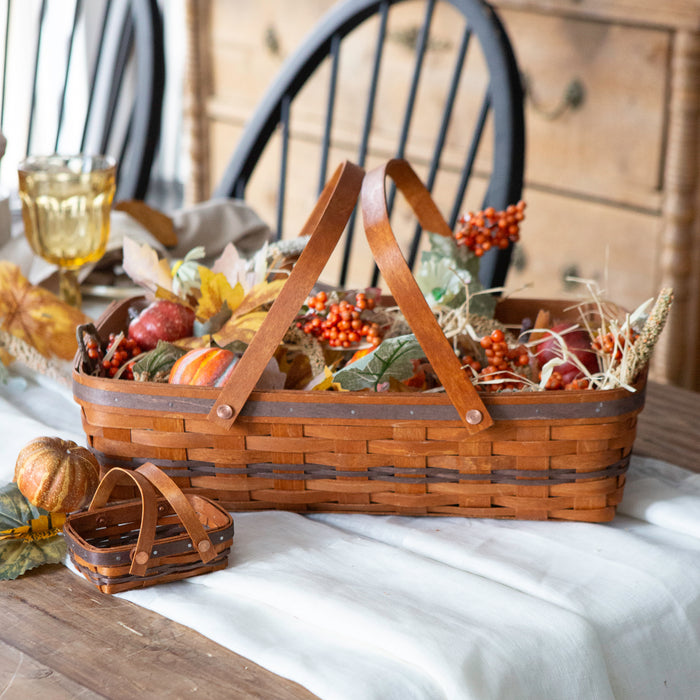 Thanksgiving 3-Piece Gathering Set - Warm Cinnamon and Dark Roast